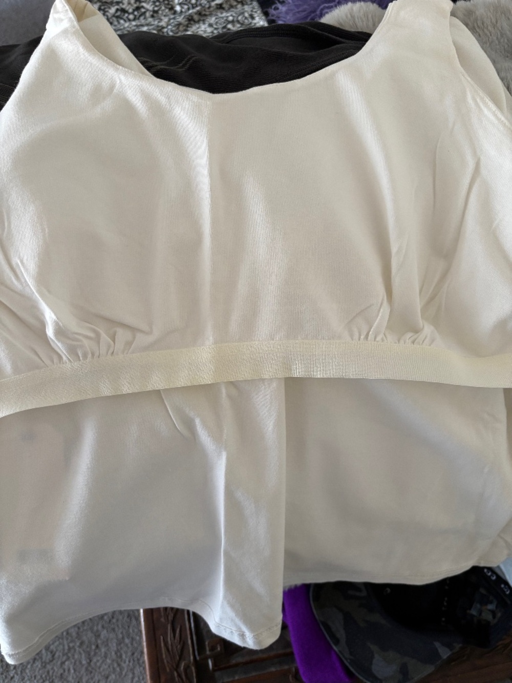 White French Launder Scoop Neck XL Tank Top - NWT - Picture 7 of 8